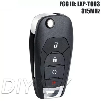 LXP-T003 Remote Key Fob for Chevrolet Sonic 2019 Spark Trax 2020 2021 13530736 - Imagem 1 de 3