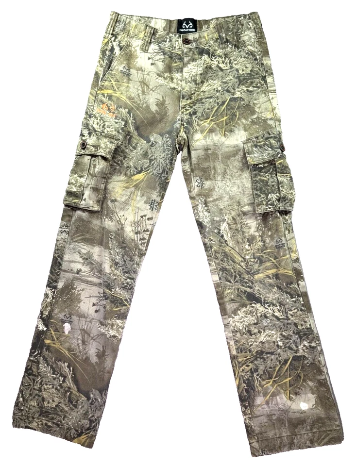 Realtree Pants Womens 18 2XL Camo Scent Hunting Cargo Max-1 XT Buck Deer Pockets - Image 1 of 4
