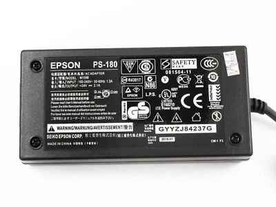 Alimentatore adattatore CA Epson PS-180 M159B M159A stampanti C8255343 TM-T88V M244A - Immagine 1 di 4