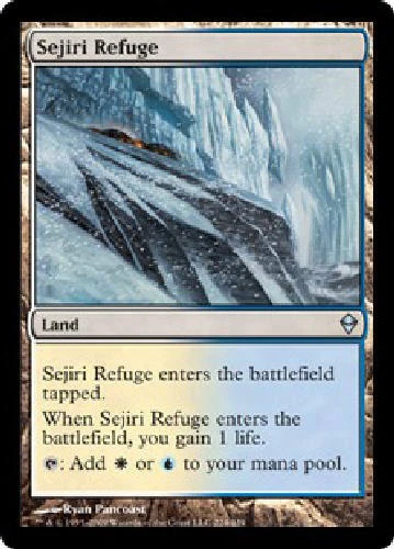 SEJIRI REFUGE Zendikar MTG Magic the Gathering Cards DJMagic - Image 1 of 1