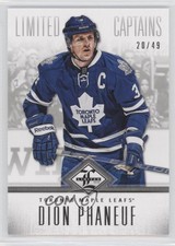 2012-13 Panini Limited Limited Captains Silver /49 Dion Phaneuf #177
