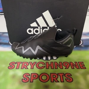 ADIDAS FREAK SPARK J TEAM FOOTBALL CLEATS 4Y BLACK/SILVER GZ6842 MSRP $70 ๐๐ - Picture 1 of 3