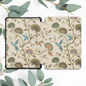 Vintage Floral Hummingbirds Case For All-new Kindle 10th Gen Kindle Paperwhite - Picture 1 of 3