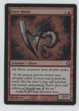 2007 Magic: The Gathering - Slivers Premium Deck Series Fury Sliver #25 fv6