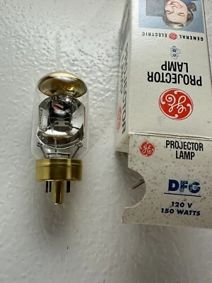 GE DFG projector lamp projection light bulb 120v 150w, NOS G.E. brand
