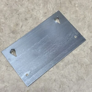 Greenfield 3-1/2 Zoll x 6 Zoll 16-Gauge selbstnagelnde Platte, 50er-Pack - Bild 1 von 5