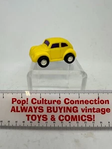 Vintage 1960s Buddy L Japan Yellow Plastic VW Volkswagen Beetle Bug Car Toy - Picture 1 of 7
