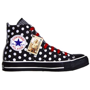 Converse Chucks EU 36 POLKA DOTS Schwarz CHUCK TAYLOR ALL STAR Limited Edition - Picture 1 of 4