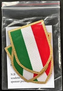 3 X JUVENTUS SCUDETTO UFFICIALE 2012-2018 OFFICIAL SHIELD PLAYER SIZE Stilscreen