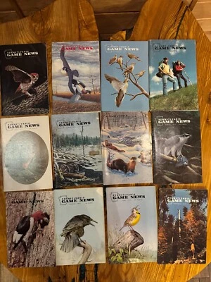 lot 12 Pennsylvania Game News Magazine PA 1970's-80s  REF d W3 - Image 1 of 4