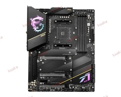 MSI MEG X570S ACE MAX WiFi 6E M.2 PCIe 4.0 Motherboard Support AMD  R7 5800X CPU - Image 1 of 4
