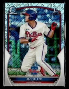 2023 Bowman #BCP-52 Hao Yu Lee Chrome Prospects Mojo Refractors - Bild 1 von 2