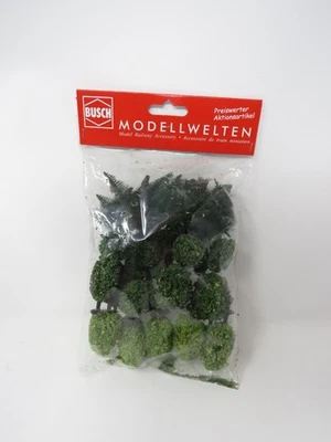 Busch N 6588 Mixed Forest Trees Set Deciduous Coniferous Pine 1 9/16" to 2 3/8" - Image 1 of 2