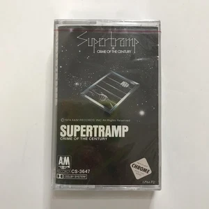 Supertramp Crime Of The Century Cassette New Sealed - Picture 1 of 5