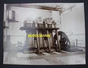 Antikes Foto MAN Nürnberg Dieselmotor Rothschild Söhne AG Stadtoldendorf - Bild 1 von 2