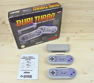 SNES - Acclaim: Dual Turbo Wireless Remote System in OVP - Picture 1 of 1