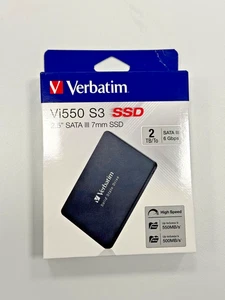 Verbatim Vi550 S3 2TB 2,5" SATA III 6Gbps 7mm SSD NUEVO en EMBALAJE ORIGINAL + Garantía - Imagen 1 de 3