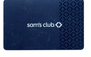Sam's Club Shiny Blue Gift Card No $ Value Collectible FD-109112 - Picture 1 of 1