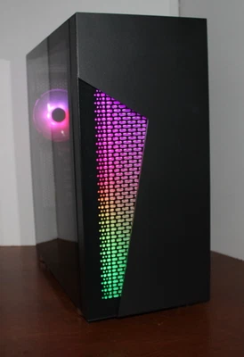 NUEVA RGB Cuatro Núcleos Gaming PC Computadora de Escritorio Radeon GTX1050 4.2GHz 2TB 16GB WIFI Foto 1 de 4