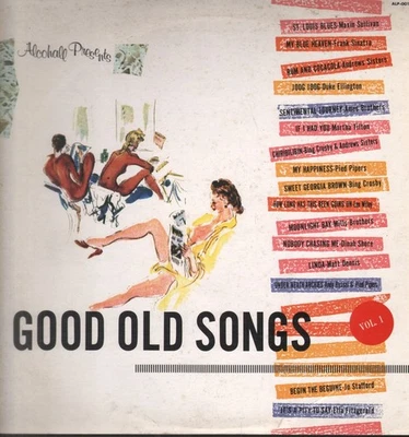 Various Artists Good Old Songs Vol.1 LP vinyl Japan Alcohall 1983 Sleeve has age - Image 1 of 3