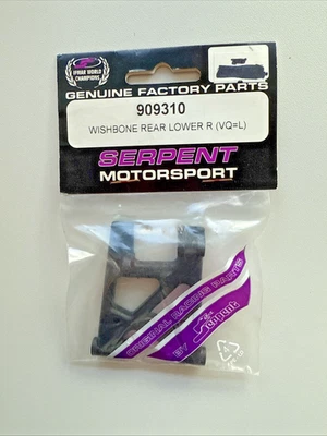 SERPENT 909310 WISHBONE REAR LOWER RIGHT  (VQ=L) NEW OLD STOCK - Image 1 of 2