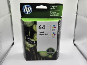 HP Oryginalny atrament HP 64 2-pak maj 2023 - Zdjęcie 1 z 2