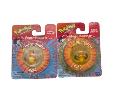 Pokemon Flummi Powerbouncer OVP Hasbro Teilweise Neu Glumanda Glurak - Bild 1 von 4