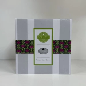 Scentsy zementgrau schmale Wachswärmerbasis - offene Box - Bild 1 von 5