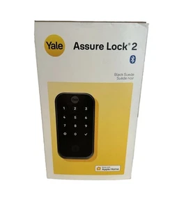 New Yale Assure Lock 2 Bluetooth Keypad Lock YRD410-BLE-BSP - Black Suede - Picture 1 of 4