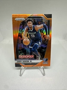 Jaren Jackson Jr. 2024-25 Monopoly Orange Prizm/149 - Imagen 1 de 3
