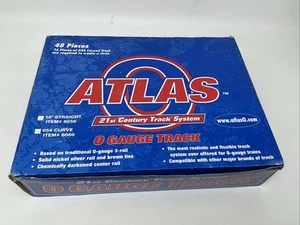 Atlas O Guage 21st Century Track System 48 Pcs of O54 Curve Item# 6060 - Picture 1 of 6