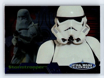 STORMTROOPER 2006 Topps Star Wars Evolution Blue Foil #17A - Image 1 of 2