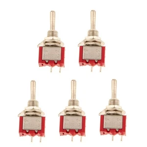 5 Piece On/Off Sub Miniature Toggle Switch - Picture 1 of 6