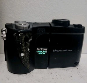 NIKON COOLPIX 4500 4.0 MEGAPIXELS 4X ZOOM DIGITAL CAMERA RARE -  WORKS - Picture 1 of 5