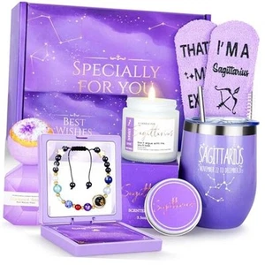 10PCS Birthday Gifts for Women - Sagittarius Gifts for Mom, Wife, Girlfriend, - Picture 1 of 8