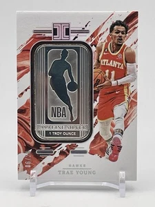 2023-24 Panini Impeccable Trae Young #14 NBA Logoman Silver Bar /20 - Picture 1 of 2