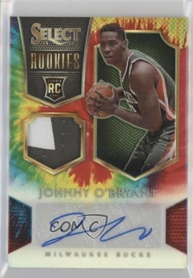 2014 Panini Select Rookie Jersey Tie-Dye Prizm /25 Johnny O'Bryant #30 Auto RC - Image 1 of 2