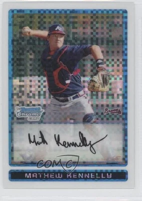 2009 Bowman Chrome Prospects X-Fractor /250 Matt Kennelly Mathew #BCP148 - Image 1 of 2