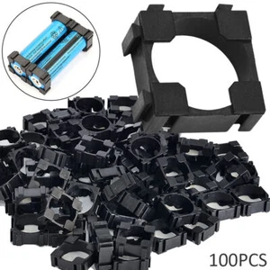 100PCS 18650 Lithium Battery Cell Holder Battery Pack Bracket Safety Shell - Picture 1 of 5