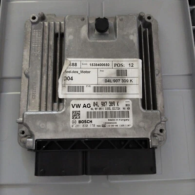 VW Caddy Engine Control Unit 04L906016BS 04L906309K Dfsb 2,0 Tdi DSG 4Motion - Image 1 of 2