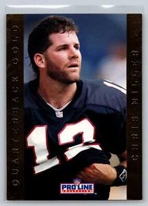 1992 Pro Line Portraits #13 Chris Miller Atlanta Falcons KOSTENLOSER VERSAND - Bild 1 von 2