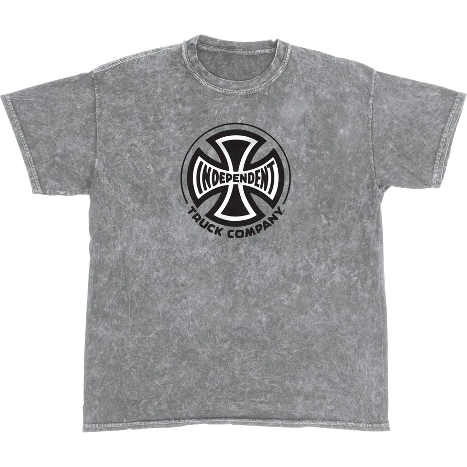Independent Truck Co. Iron Cross Logo SS T-Shirt Mineral Grey - Image 1 of 1