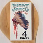 Native American Collection (4) Movie VHS ~ Cry Blood Apache ~ Mohawk & MORE! NEW