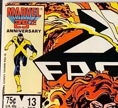 Marvel Comics Marvel X-Factor Issue 13 25th Anniversary Edition  February 1986 - Image 1 of 4