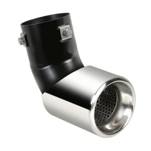 Auspuffblende Einzelrohr piegel poliert inox verstellbar Pilot TS-67 - Afbeelding 1 van 3
