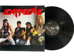 Extreme Vinyl Record Self Titled LP Ultra Rare Bonus Track Australia Release - Foto 1 di 5