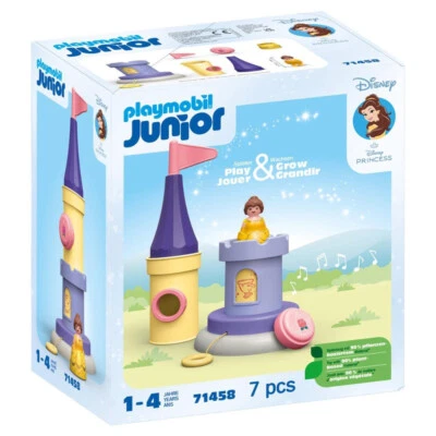 Playmobil Junior Disney Belle's Play Tower with Sound (71458) NEW - image 1 of 4