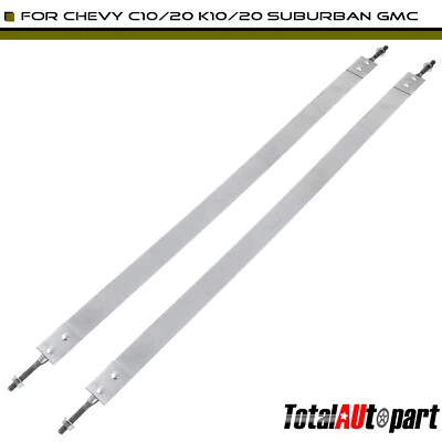 2x correas de tanque de combustible para Chevy C10 C20 K10 K20 Suburban 1973-1986 GMC K15 K1500 Foto 1 de 4
