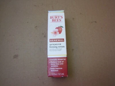 Suero reafirmante intensivo Burt's Bees Renewal 1,1 OZ RARO DIFÍCIL DE ENCONTRAR Foto 1 de 2