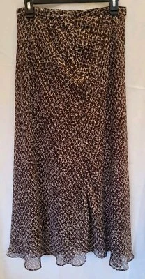 Falda Covington para mujer talla 4 línea A multicolor transparente, elegante, profesional Foto 1 de 4